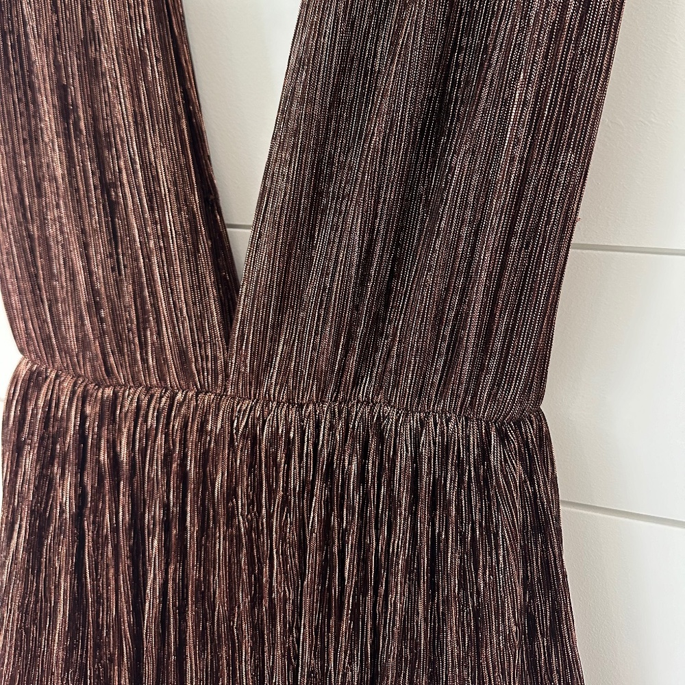 Sabina Musayev Skylar Gown in Bronze (XS) - Picture 4 of 7